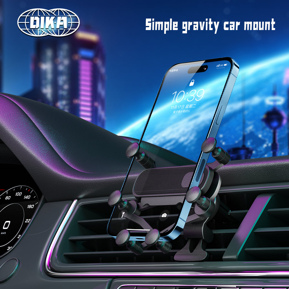 Simple gravity car mount D0724