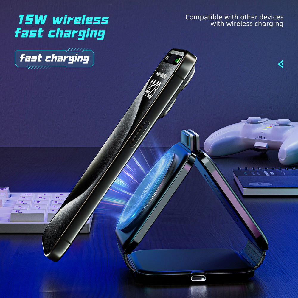 3-in-1 foldable wireless charger DZ1210