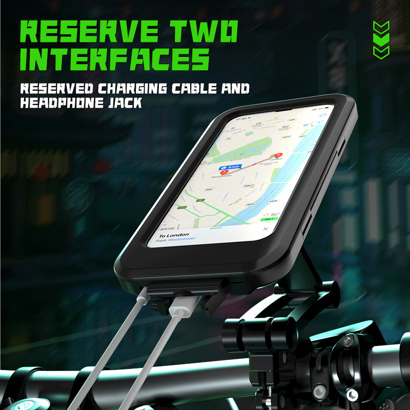 Cycling waterproof mobile phone holder D6904