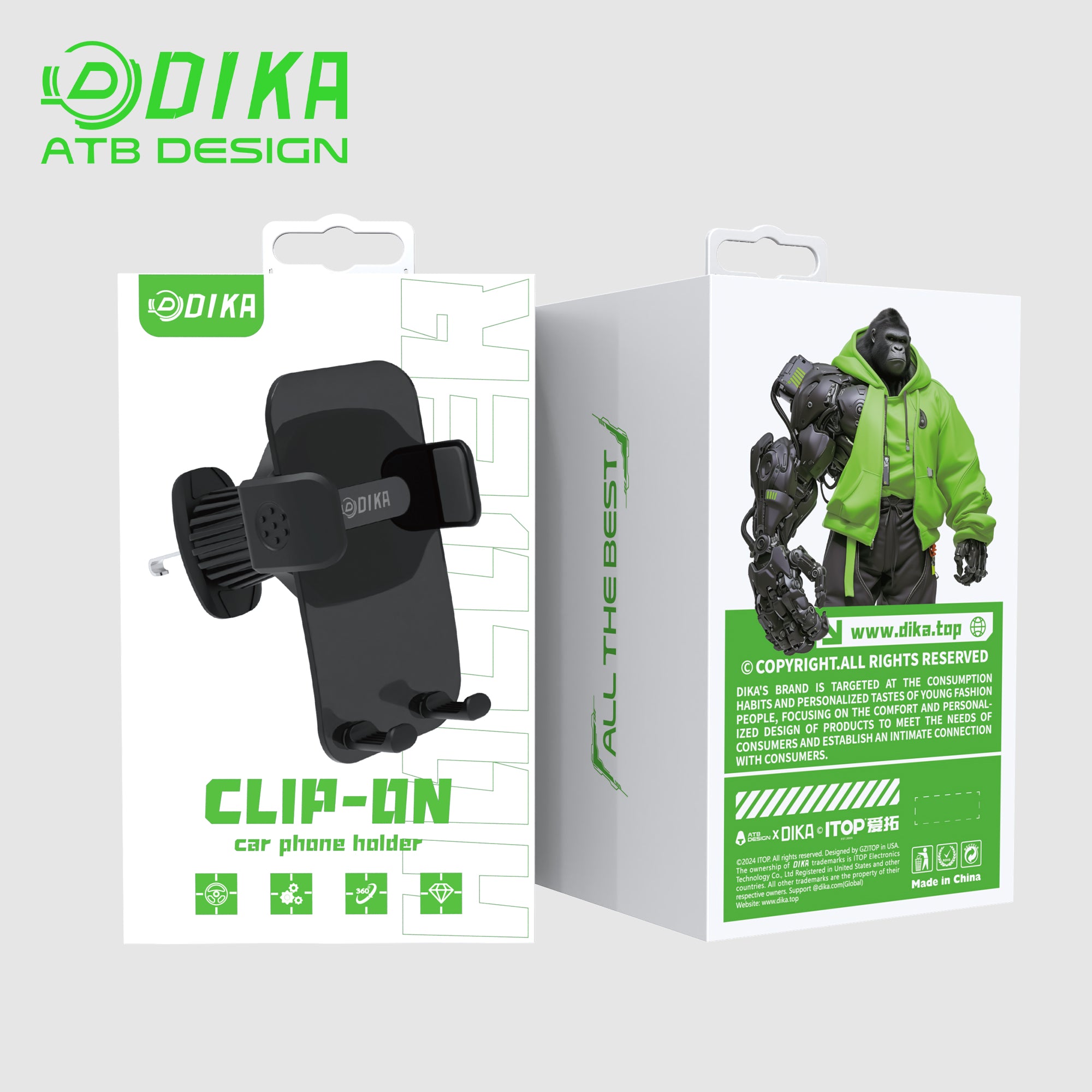 Air outlet car mount  DHC005
