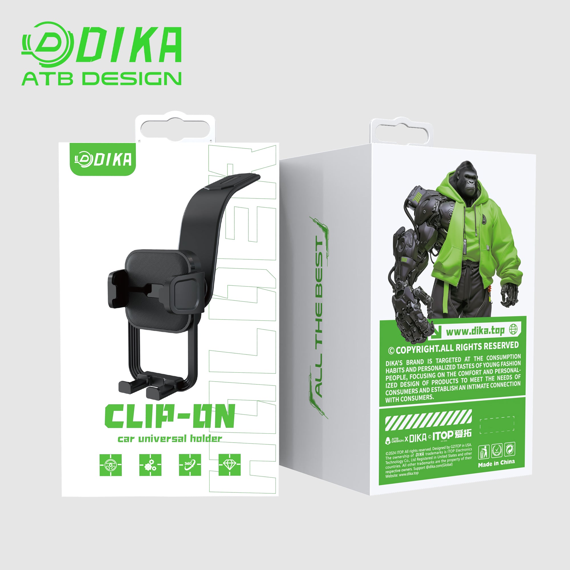 Velcro universal bendy phone clip  DHC007