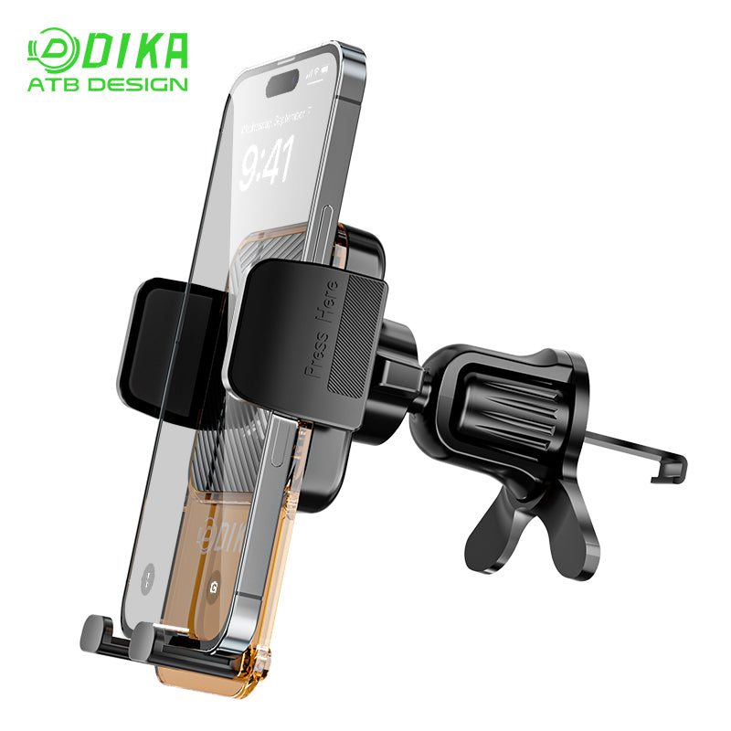 Transparent mobile phone clamp DHC001