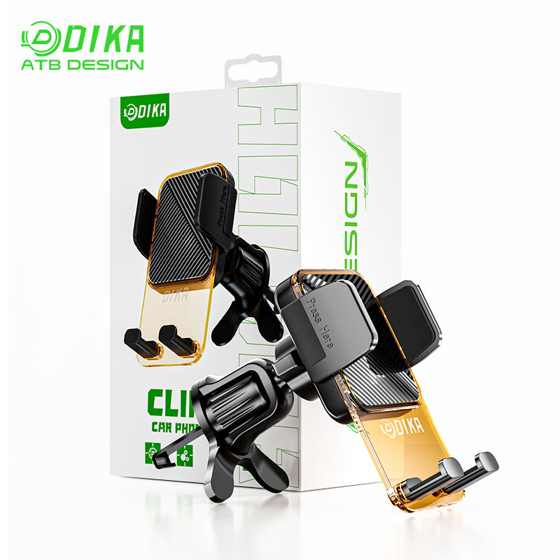 Transparent mobile phone clamp DHC001