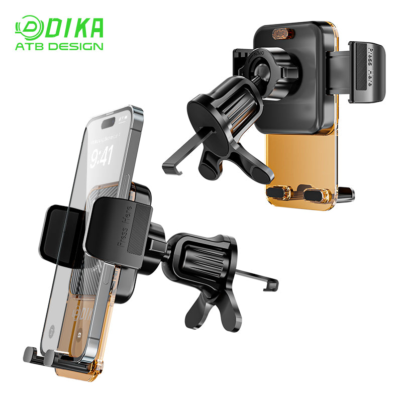Transparent mobile phone clamp DHC001