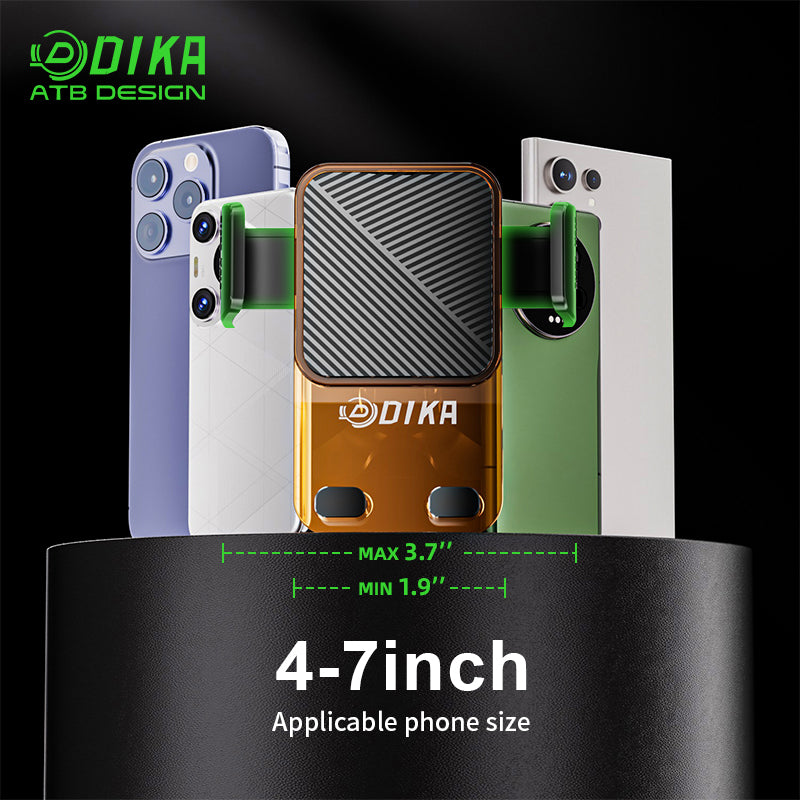 Transparent mobile phone clamp DHC001