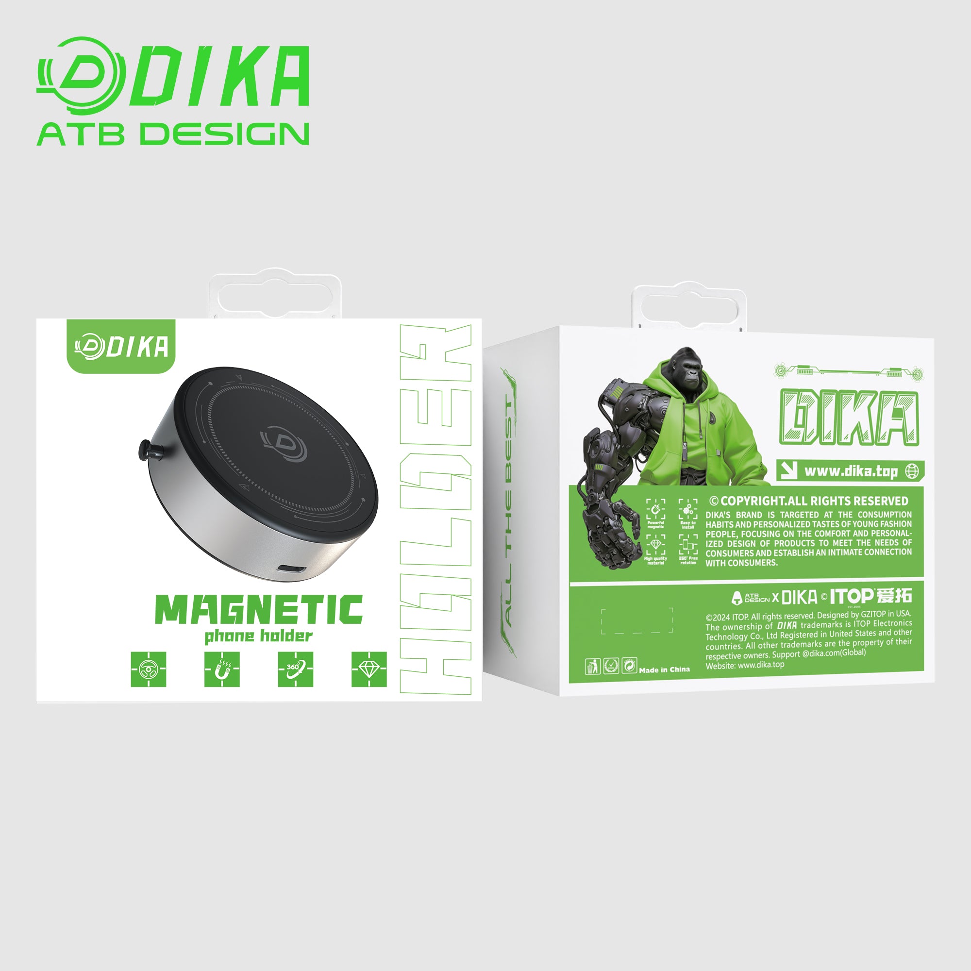 Vacuum Magnetic Phone holder  DHC803