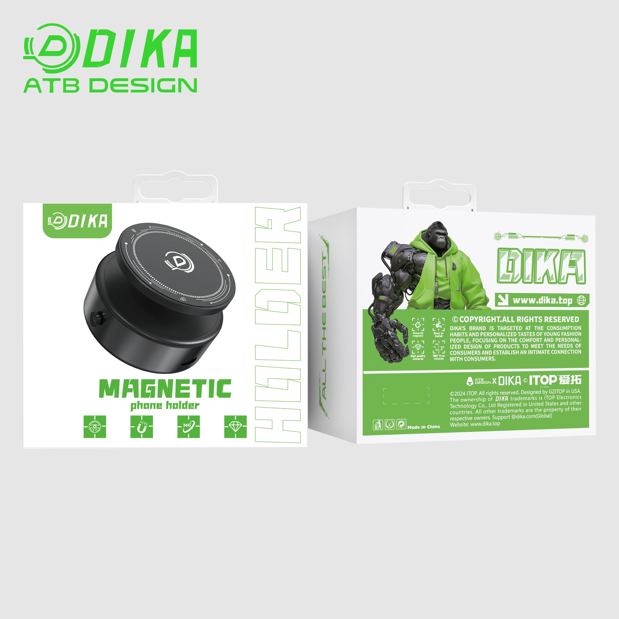 Vacuum Magnetic Phone holder  DHC809