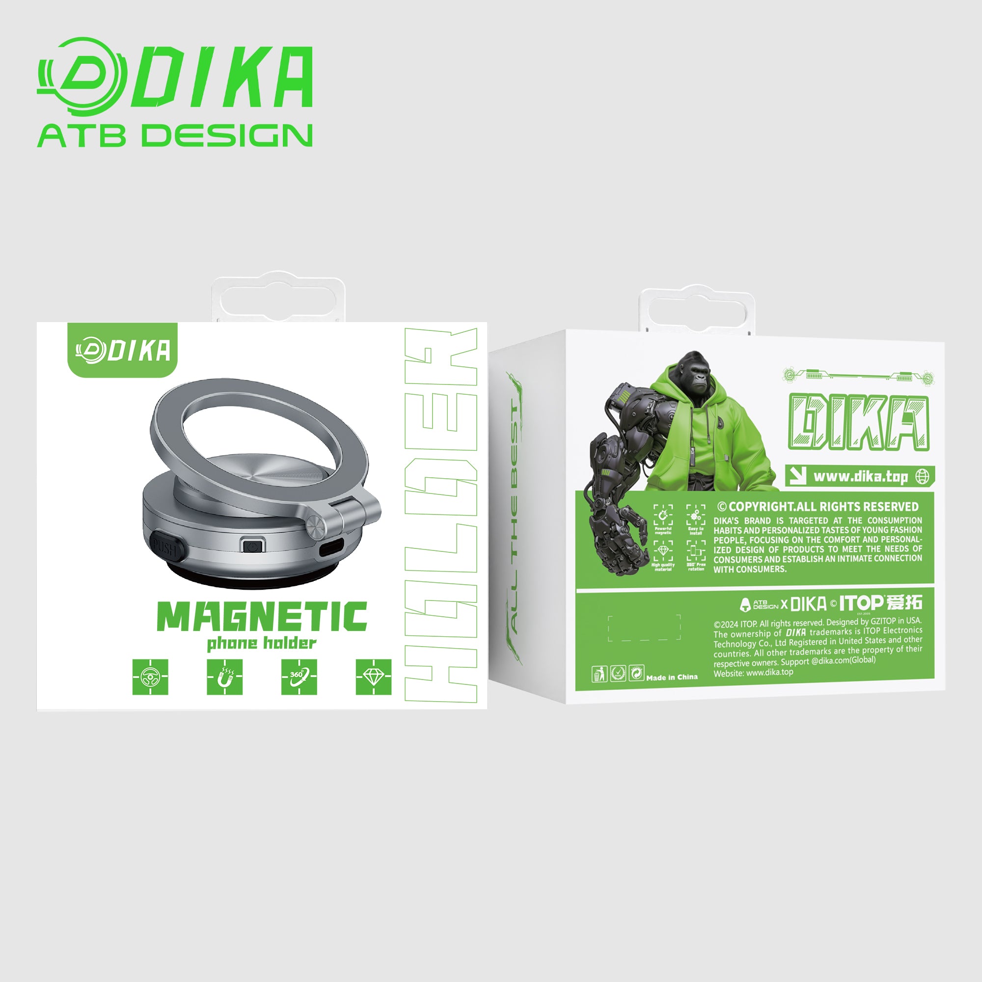 Vacuum Magnetic Phone holder  DHC813