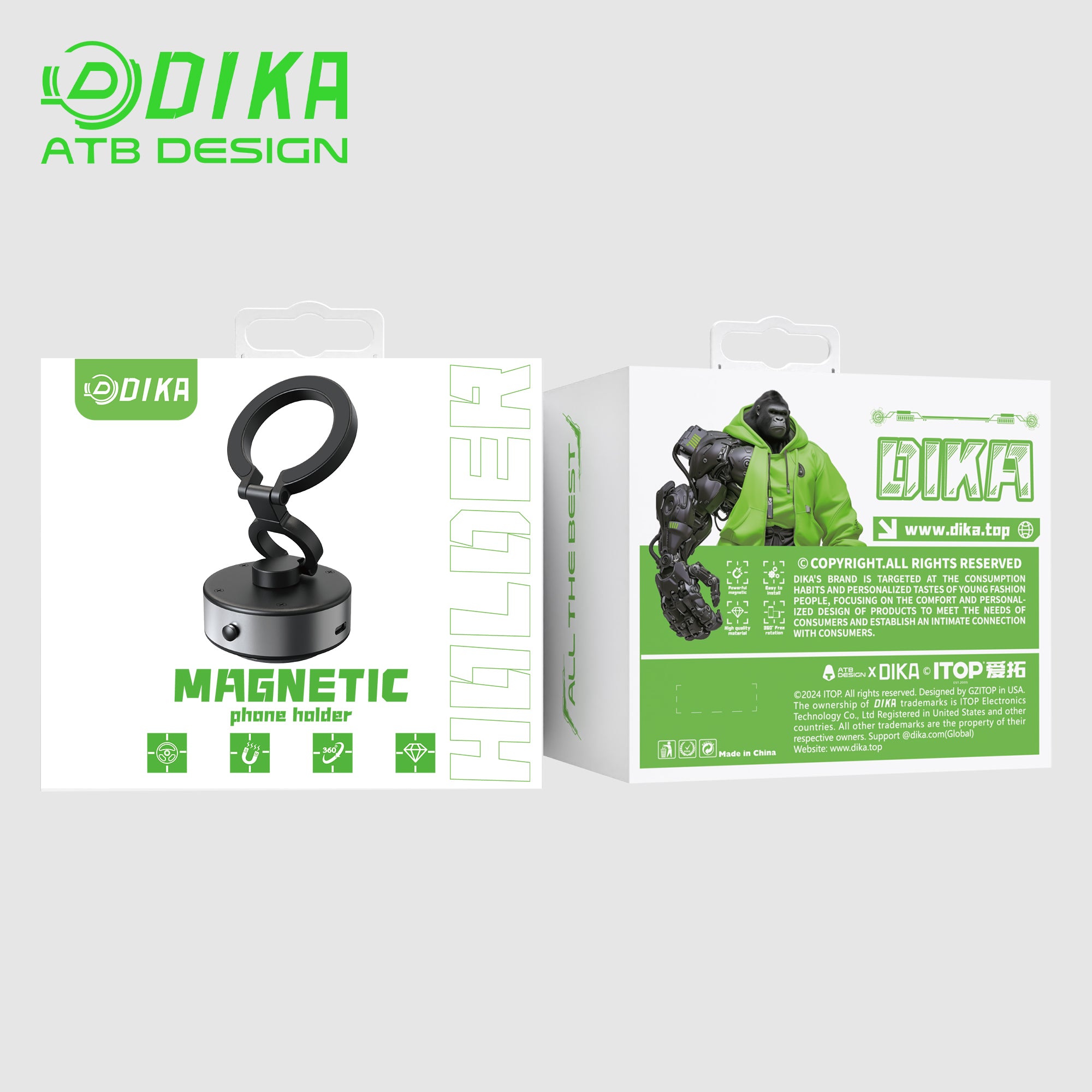 Vacuum Magnetic Phone holder  DHC814