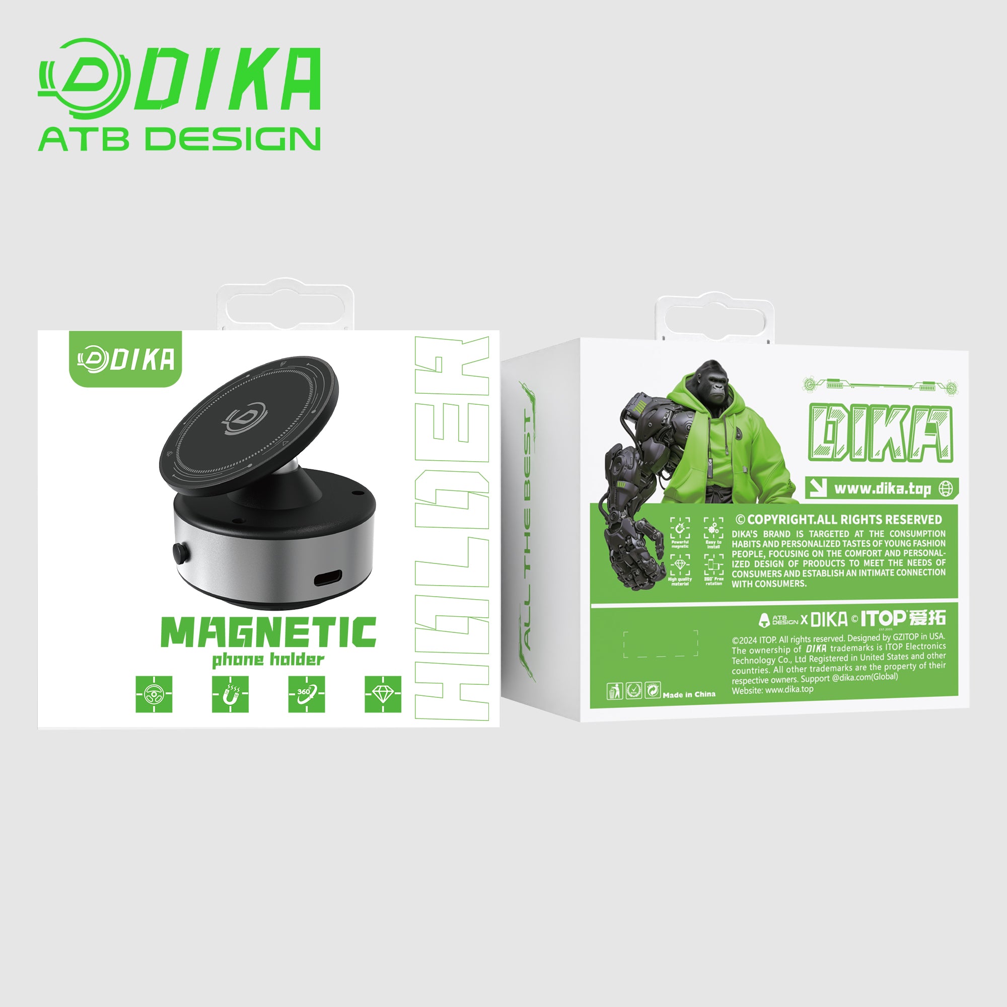 Vacuum Magnetic Phone holder  DHC816