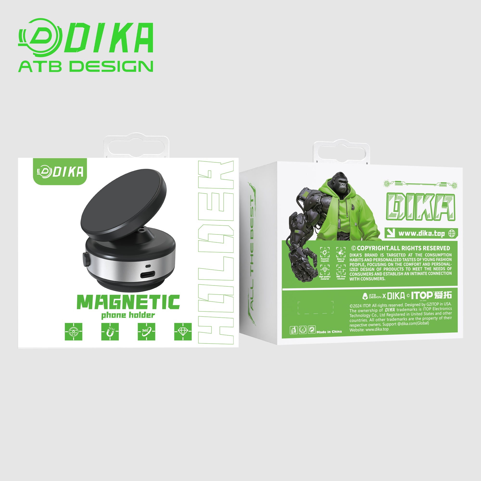 Vacuum Magnetic Phone holder  DHC817