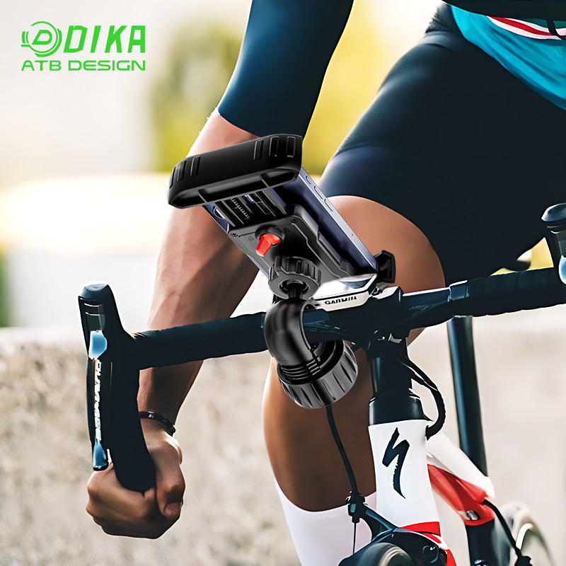 Single pull bicycle cell phone holder -Plastic structure DHY002