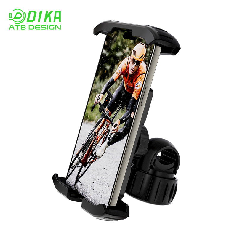 Single pull bicycle cell phone holder -Plastic structure DHY002