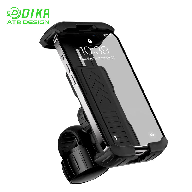Single pull bicycle cell phone holder -Plastic structure DHY002
