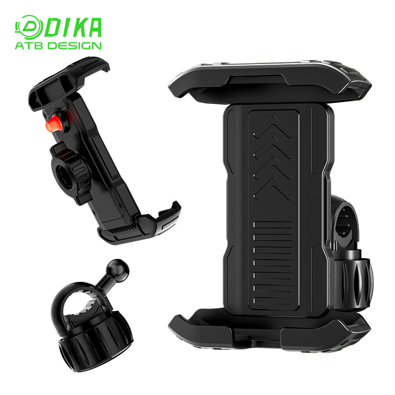 Single pull bicycle cell phone holder -Plastic structure DHY002