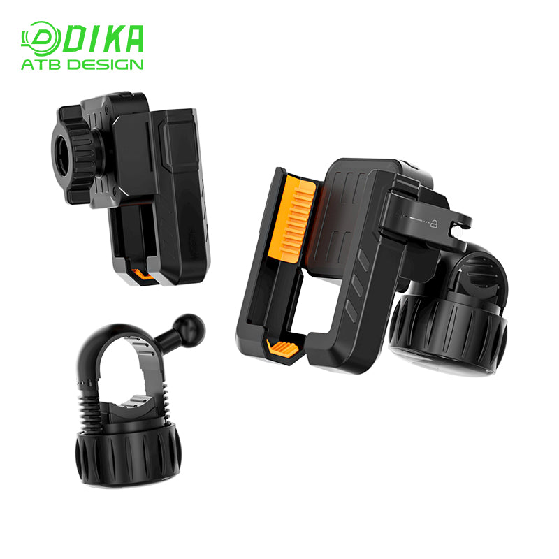 Left and right clips Cycling cell phone holder DHY004