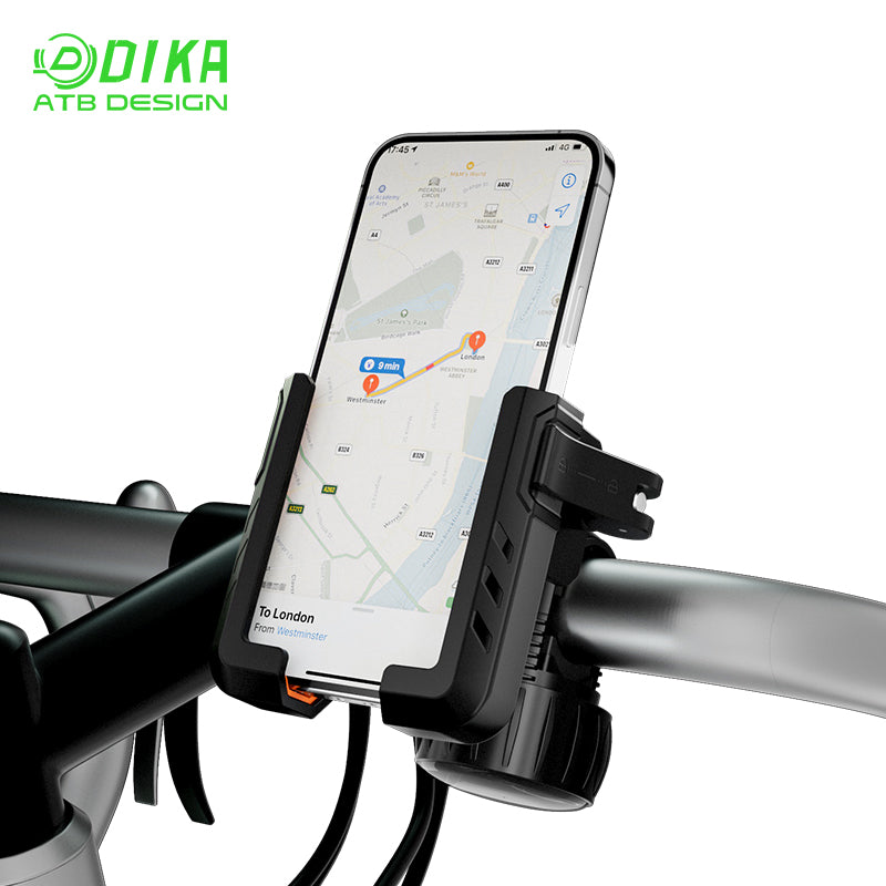 Left and right clips Cycling cell phone holder DHY004