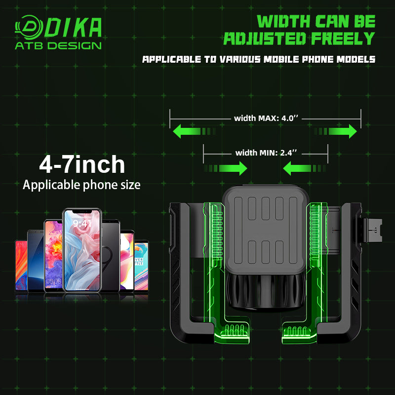 Left and right clips Cycling cell phone holder DHY004